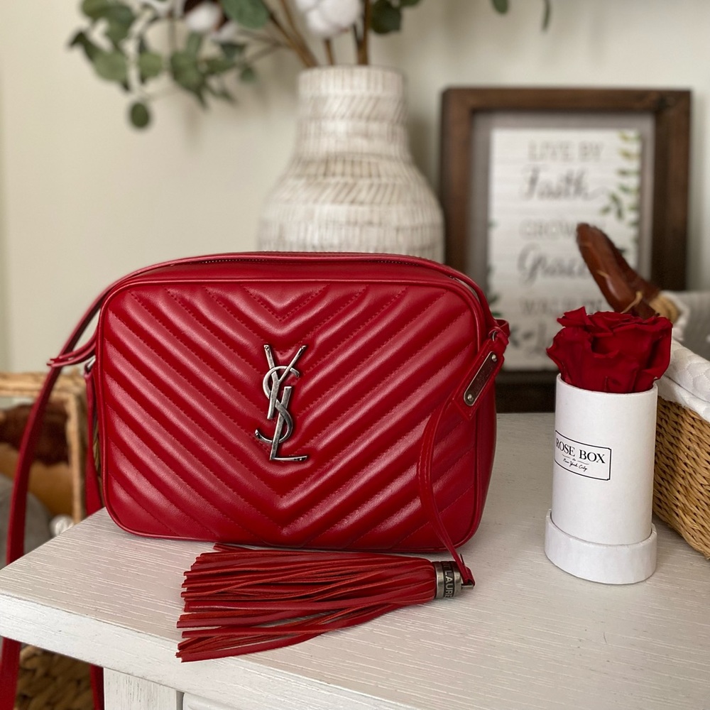 LOU CAMERA BAG IN QUILTED LEATHER